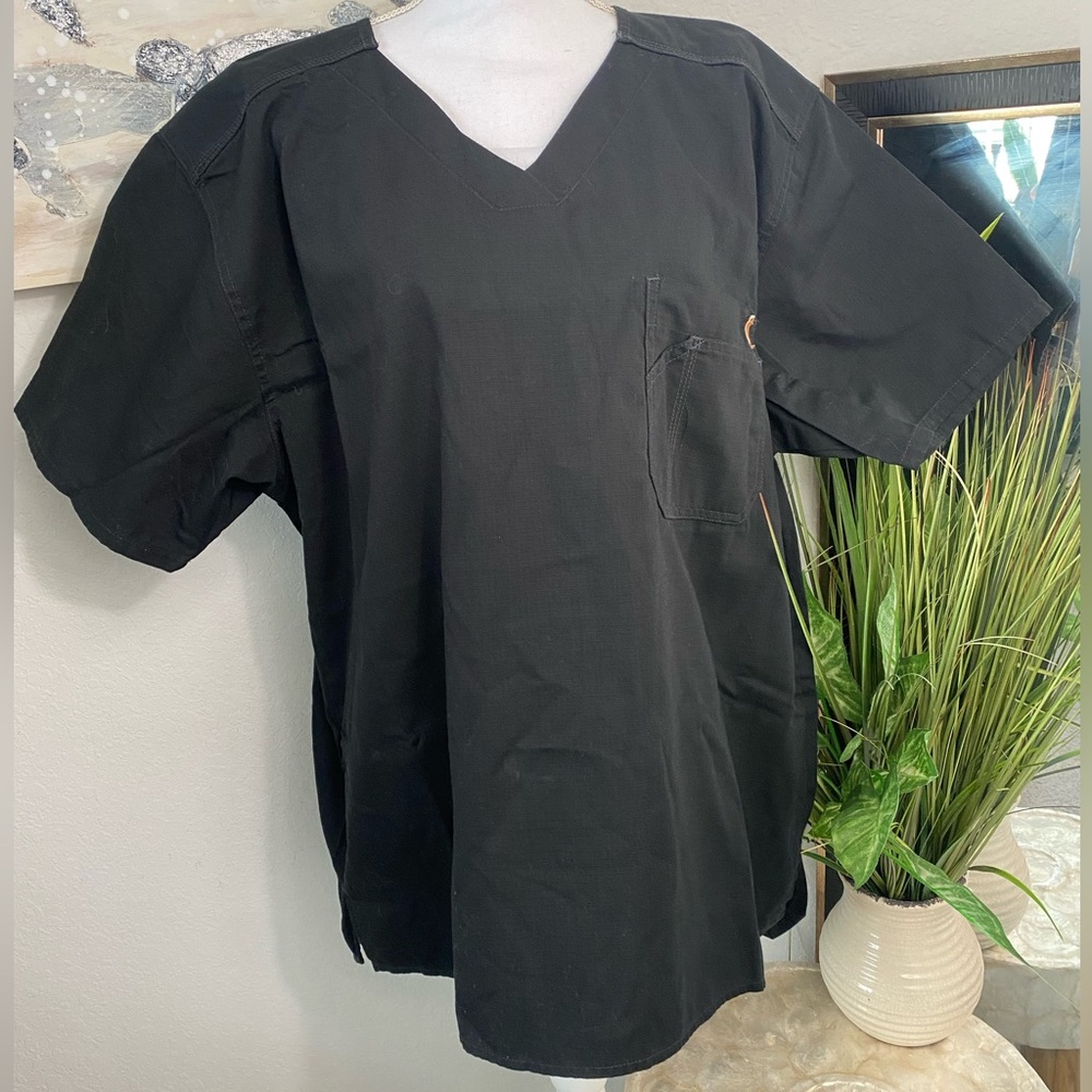 Carhartt Blacks Men’s Scrub Top Size XL
